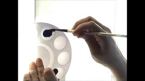 How to Mix Gouache for Calligraphy