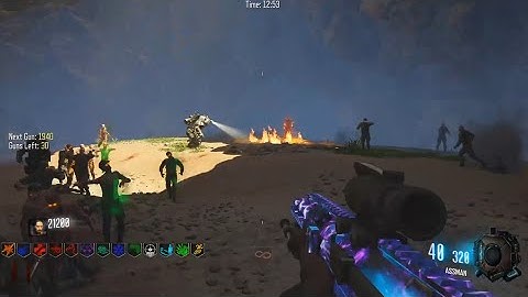 Throw back Of Rust Custom Modern Warfare Gun game custom zombies!!!!!