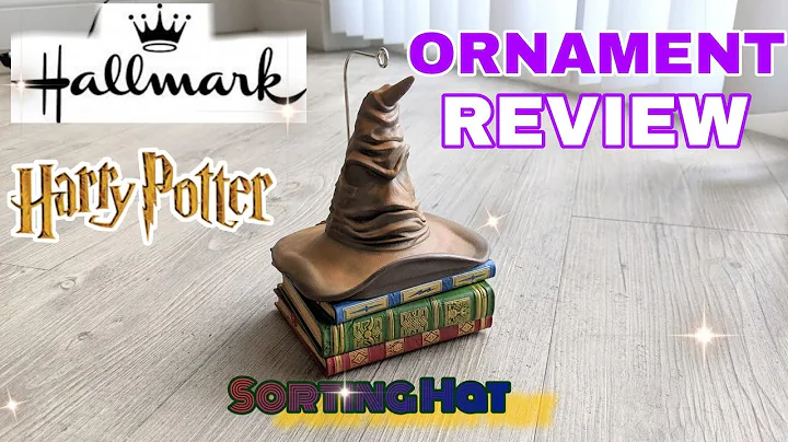 Harry Potter SORTING HAT Hallmark REVIEW |