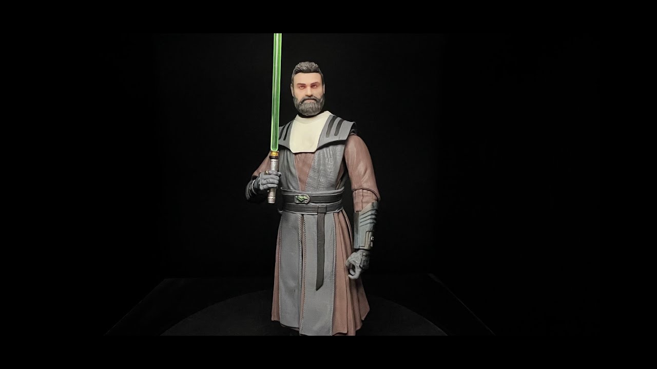 CUSTOM Star Wars Black Series Jedi Baylan Skoll (KITBASH) - Craft3D Creations: Ep.41