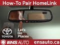 How to Program Toyota Homelink Garage Door Opener - Rolling Code (Canada)