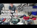 Packing for a Multi-Day ADV Moto Camping Trip