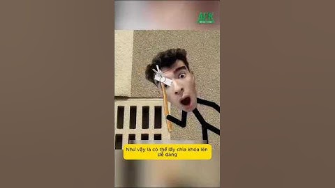 Rơi chìa khoá xuống cống phải làm sao? #shorts #hoathinh