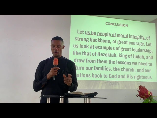 Sermon: He turned his people back to God by Evang. John Billy