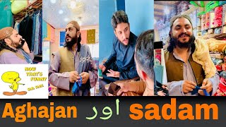 Aghajan Tictoc Sadam Funny Videos Pashto Dacky 