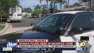 Police: Woman's death in Encinitas 'suspicious'