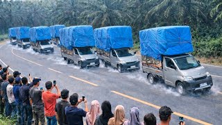 Mobil Muatan Berat‼️Konvoi Di Tanjakan Bukit Kodok #viral #mobil #truck 