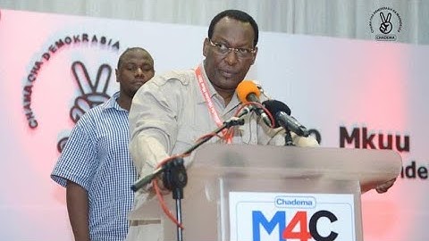 BREAKING NEWS: CCM yanyakua jimbo la Hai, Mbowe adondoshwa