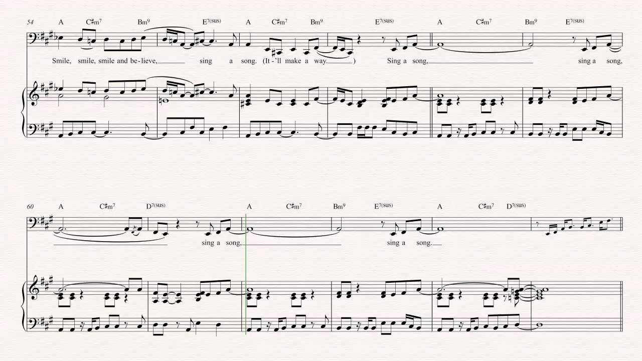 bassoon sing a song earth wind and fire sheet music chords sing a song sheet music