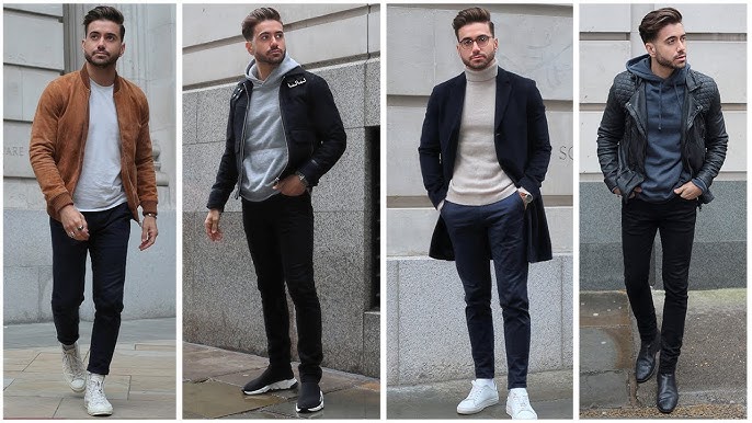 5 Ways to Style a Leather Jacket | Men's Fashion 2019 | Alex Costa - YouTube