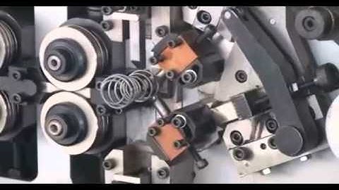 AL 416 4 Axis CNC Compression Spring Machine
