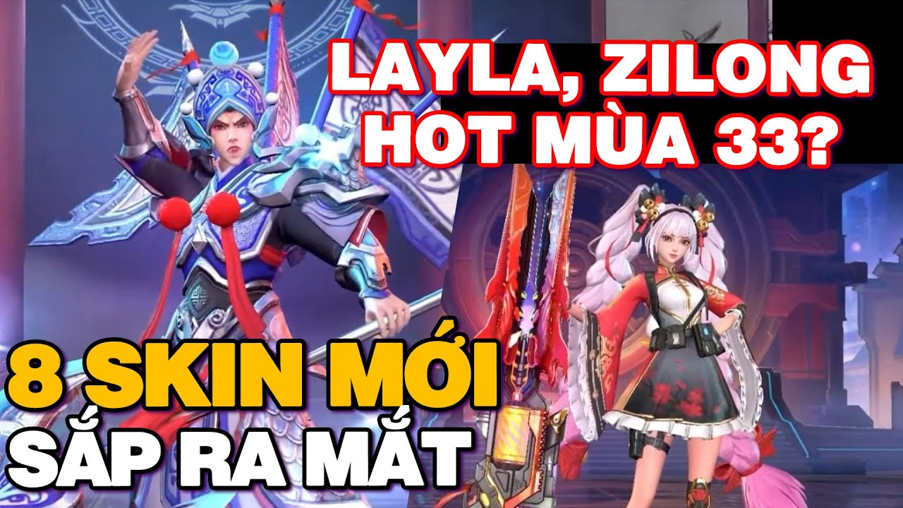 MLBB | 8 SKIN MỚI SẮP XUẤT HIỆN: TỎNG LƯ VỪA HÁT VỪA CHẠY? MÙA SAU ...