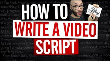 How To Write A Video Script For YouTube