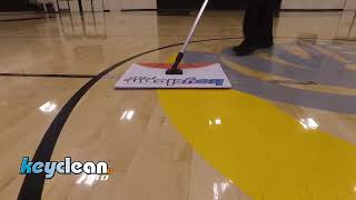 Courtclean Keyclean Pro Sweat Mop - Watch It In Action!