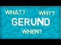 What is gerund   why to use gerund  when to use gerund  verbal noun  qa