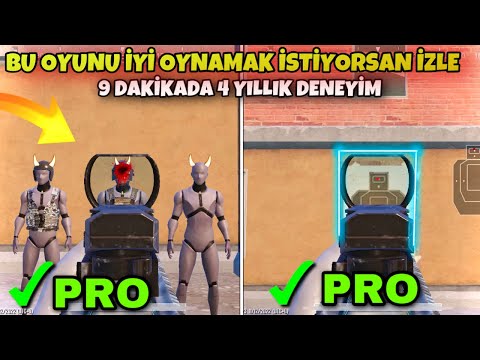 DAHA İYİ OYNAMAK İÇİN BUNLARI YAP ❗ YAKIN TEMAS VE REFLEXLERİN GELİŞSİN ❗ PUBG MOBİLE