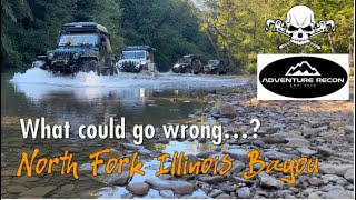 (Part 1) 3 Day Overland camping/North Fork Illinois Bayou/Ozarks National Forest