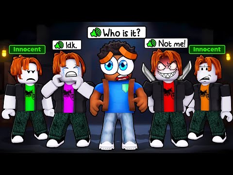 ONE OF US is a Killer, But WHO is It!? (Roblox)
