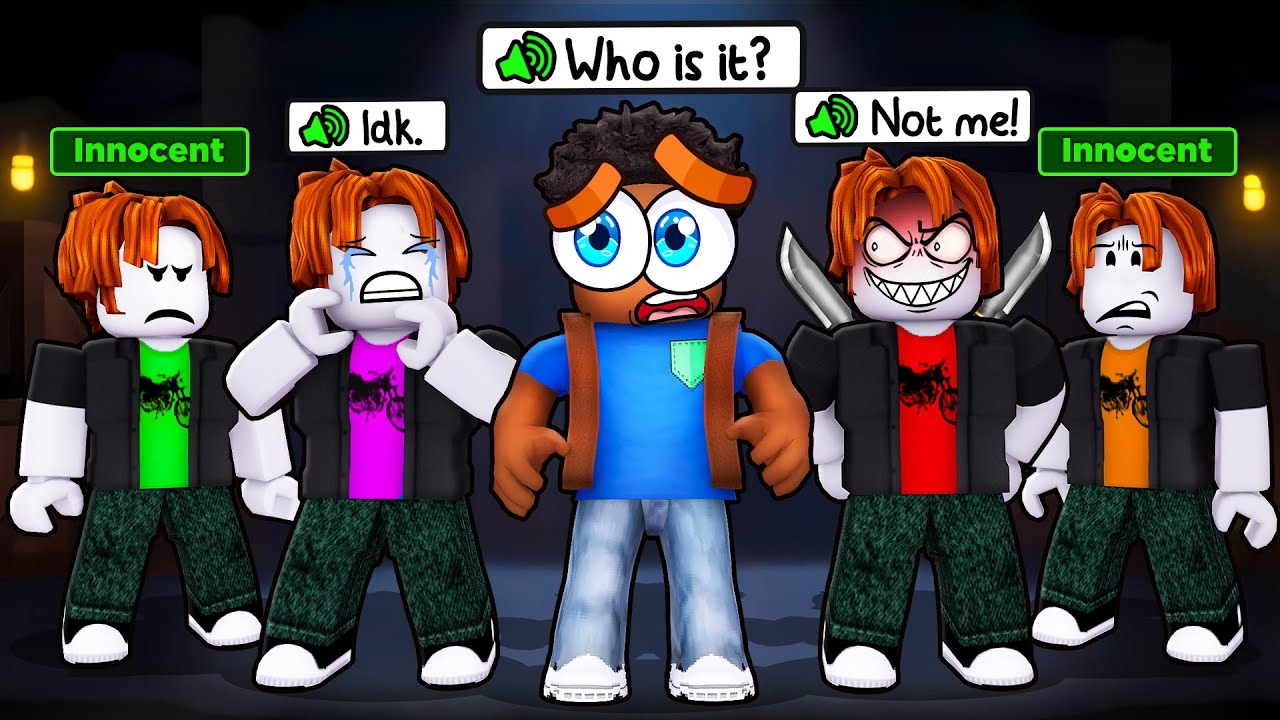 ONE OF US is a Killer, But WHO is It!? (Roblox)