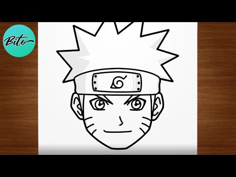 FACIL DE DESENHAR COMO DESENHAR O NARUTO CRIANÇA 