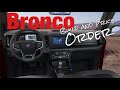 Building Bronco - Our final build and order Black Diamond 4 door