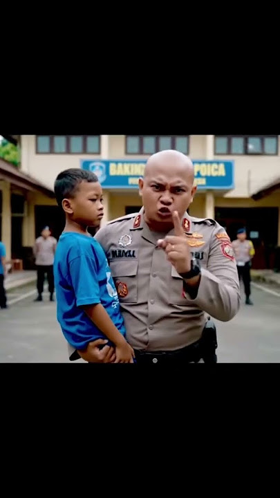 hayo siapa yang sering main hp nanti dibawa sama pak polisi seperti anak ini #shortvideo