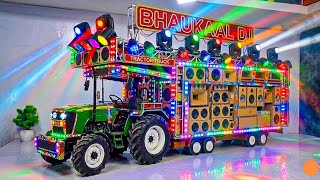 Mini Dj Truck Setup Loading | how to make mini dj setup with cardboard making dj light wala setup 