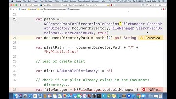 Persistence using PList| Nimap Infotech- Video 25
