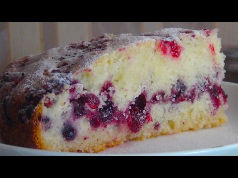 Видео рецепт Вкусный пирог с ягодами