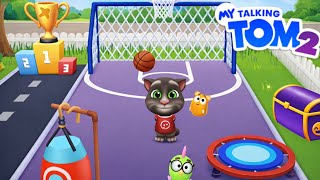 A WHOLE NEW BACKYARD! My Talking Tom 2 New Big Update Gameplay  screenshot 2