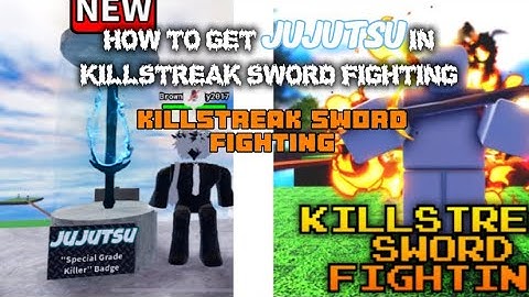 HOW TO GET JUJUTSU IN KILLSTREAK SWORD FIGHTING!! ⚔️🗡️