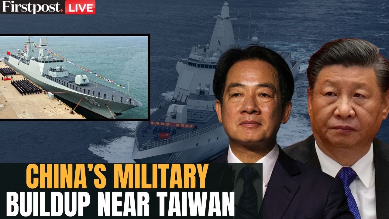 China Taiwan Clash LIVE: China's Military Buildup Near Taiwan Sparks ...