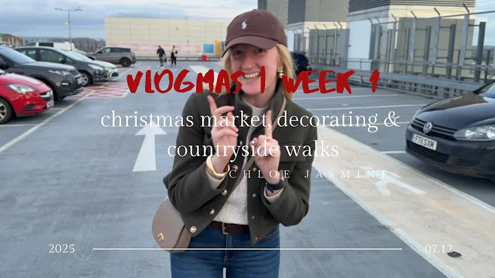 VLOGMAS - WEEK 1 | getting ready for christmas 