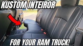 Amazing New Seat Covers For Your Ram Truck From Kustom Interior