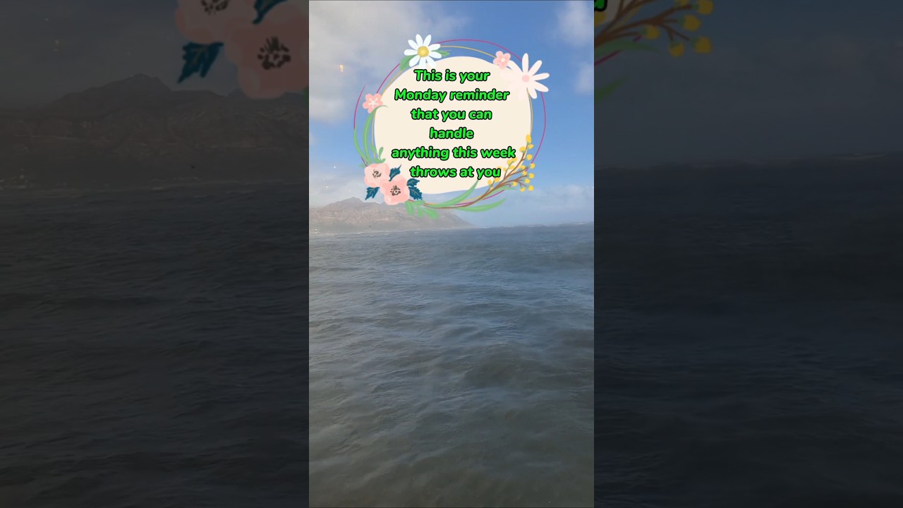 Hi Monday, we meet again😅 