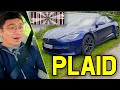 Tesla Model S PLAID   rapide quune CHIRON  0 100 en 2 secondes 