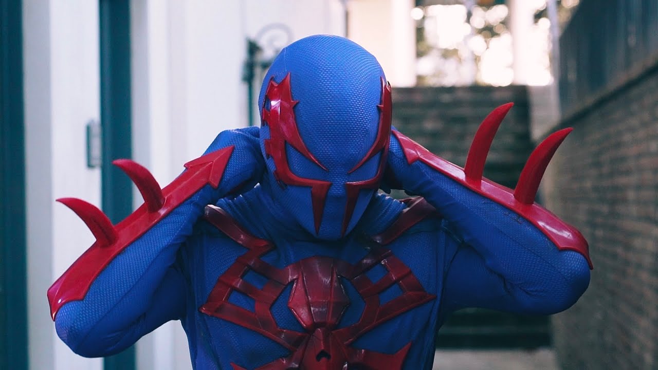 2099 spiderman cosplay suit