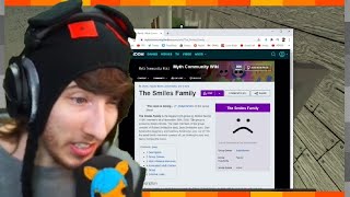 KreekCraft reacts to “The smile Family” on Live stream!