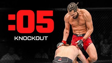 FASTEST FINISHES IN UFC HISTORY 🚨