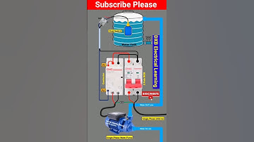 Electrical Float switch connection  #dxbelectricallearning #dubaielectricalwork #Shorts