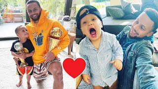 Stephen Curry's son CANON CURRY is SUPER CUTE, FUNNY AND LOVELY! ❤