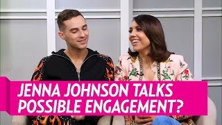 Jenna Johnson Talks Relationship with Val Chmerkovskiy