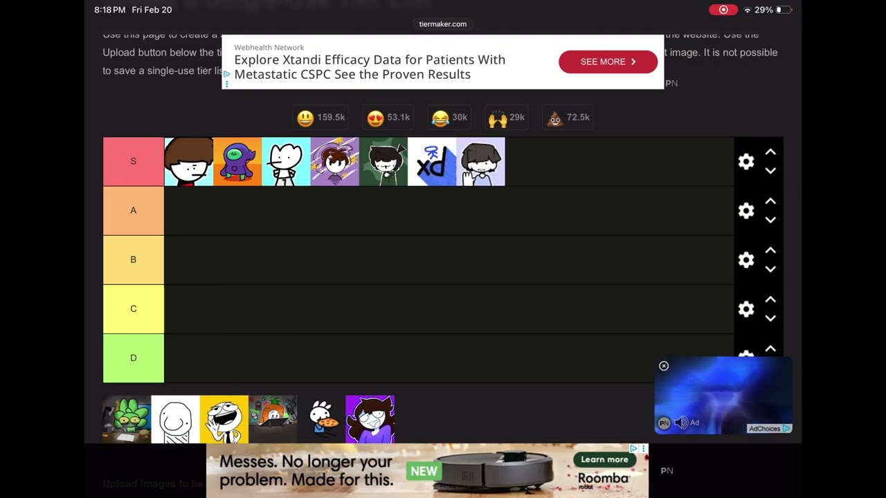 Рейтинг персонажей просто великолепен!