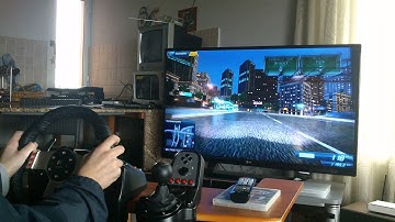 NFS MOST WANTED drifting with M3 +Logitech g27