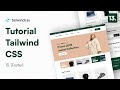 Tutorial Tailwind CSS : 13. Footer