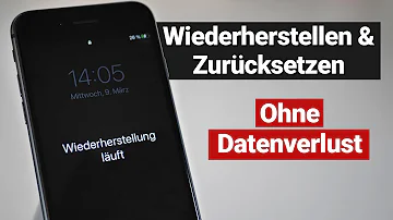 Wie kann man ein Zurückgesetztes iPhone wiederherstellen?