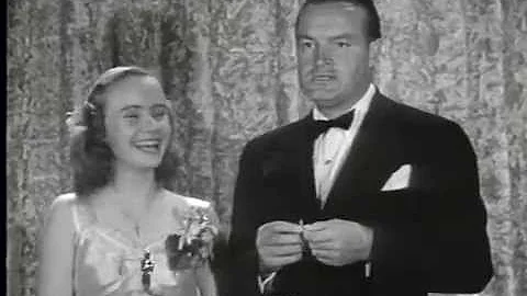 Peggy Ann Garner with Bob Hope 1946