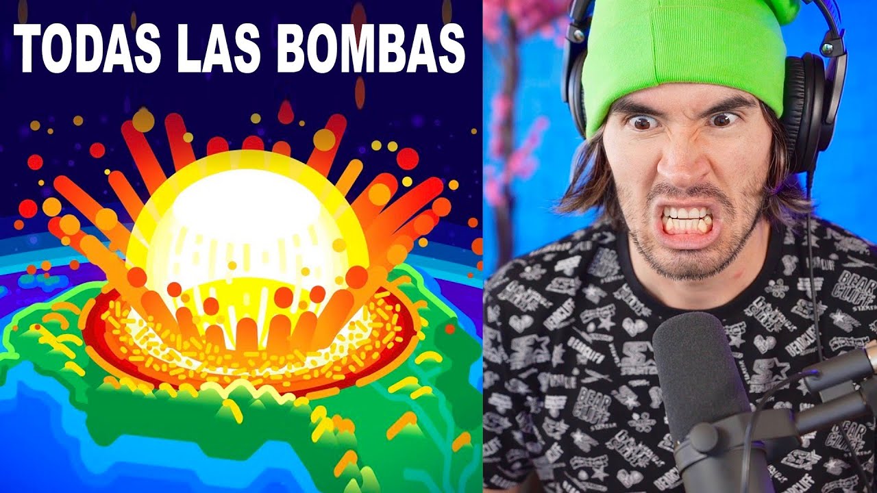 ⁣¿Qué pasaría si detonásemos a la vez TODAS las bombas nucleares? (reacción)