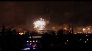 :    . New year fireworks in Sochi 31.12.2014