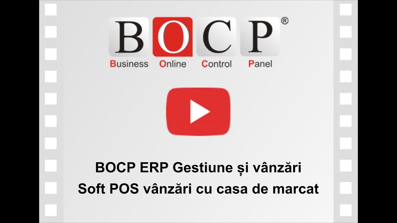 Child Looting bribe Tutorial Software POS - Vânzări cu casă de marcat | BOCP ERP Gestiune și  vânzări - YouTube